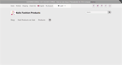 Desktop Screenshot of nailsfashionproducts.com